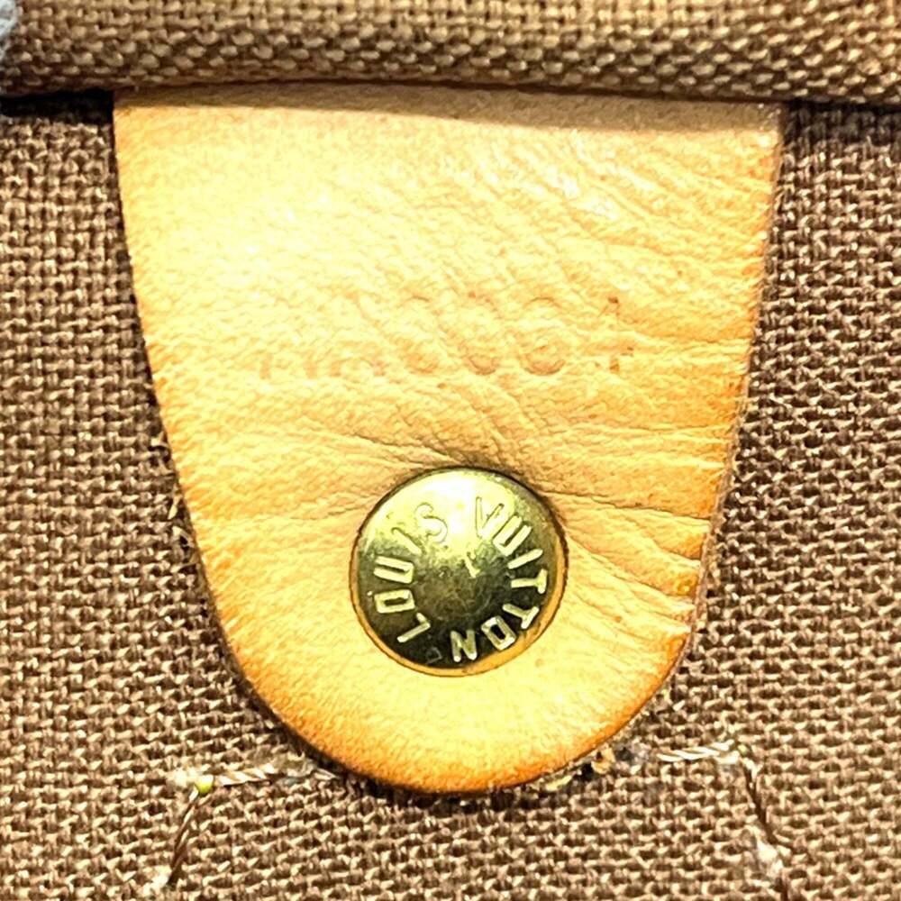 LOUIS VUITTON Authentic Brown Monogram Canvas Speedy 30 Boston Bag - Picture 16 of 16
